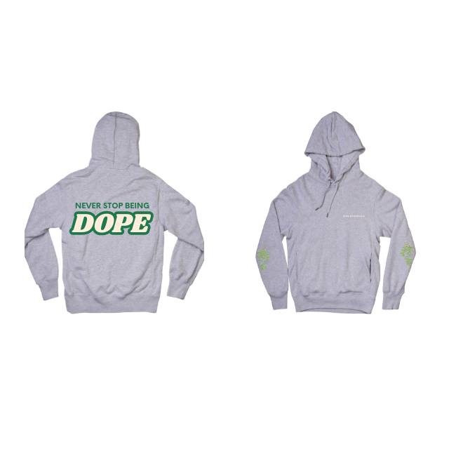 Dope Botanicals Signature Sweatshirt – Heather Gray